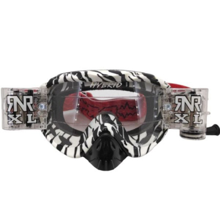 Gogle RIP N ROLL hybrid xl wild black/white roll o