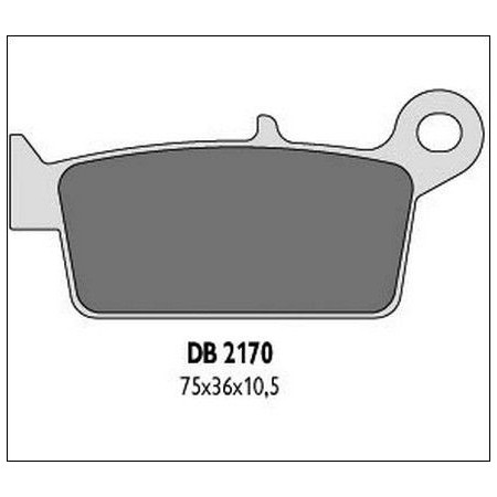 KLOCKI HAMULCOWE DELTA BRAKING KH131