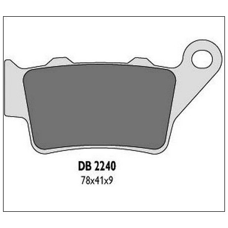 KLOCKI HAMULCOWE DELTA BRAKING KH208