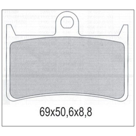 KLOCKI HAMULCOWE GALFER KH252, KH380
