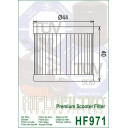 FILTR OLEJU HF971