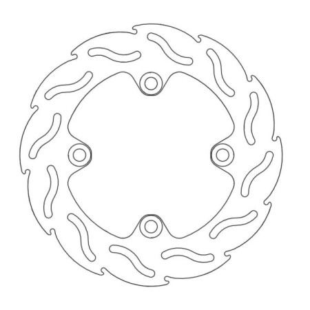 TARCZA HAMULCOWA FLAME MOTO-MASTER TYŁ 110215