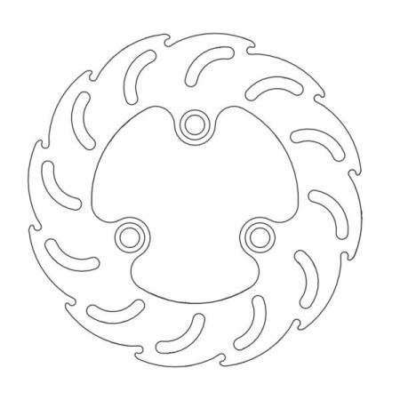 TARCZA HAMULCOWA FLAME MOTO-MASTER SKUTER PEUGEOT