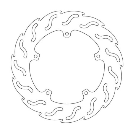 TARCZA HAMULCOWA FLAME MOTO-MASTER SKUTERY 110248