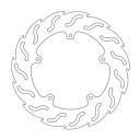 TARCZA HAMULCOWA FLAME MOTO-MASTER SKUTERY 110248