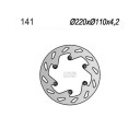 TARCZA HAMULCOWA BD141