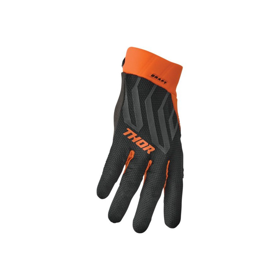 Rękawiczki THOR draft black/orng XS