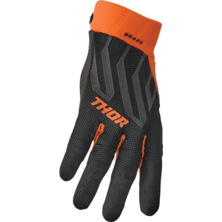 Rękawiczki THOR draft black/orng XS