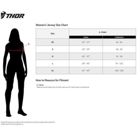 Komplet THOR women sector dis g/pk r. 3/4/ XS