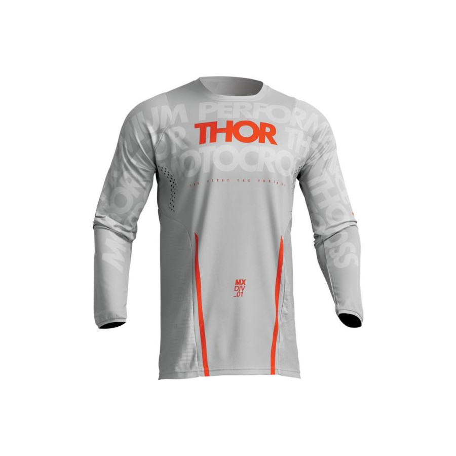 Bluza THOR pulse mono gy/or L