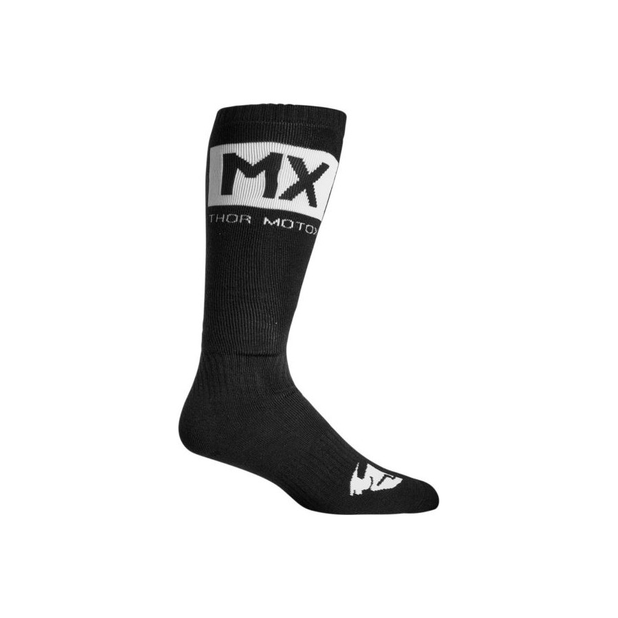 Skarpety THOR MX solid bk/wh r. 6-9