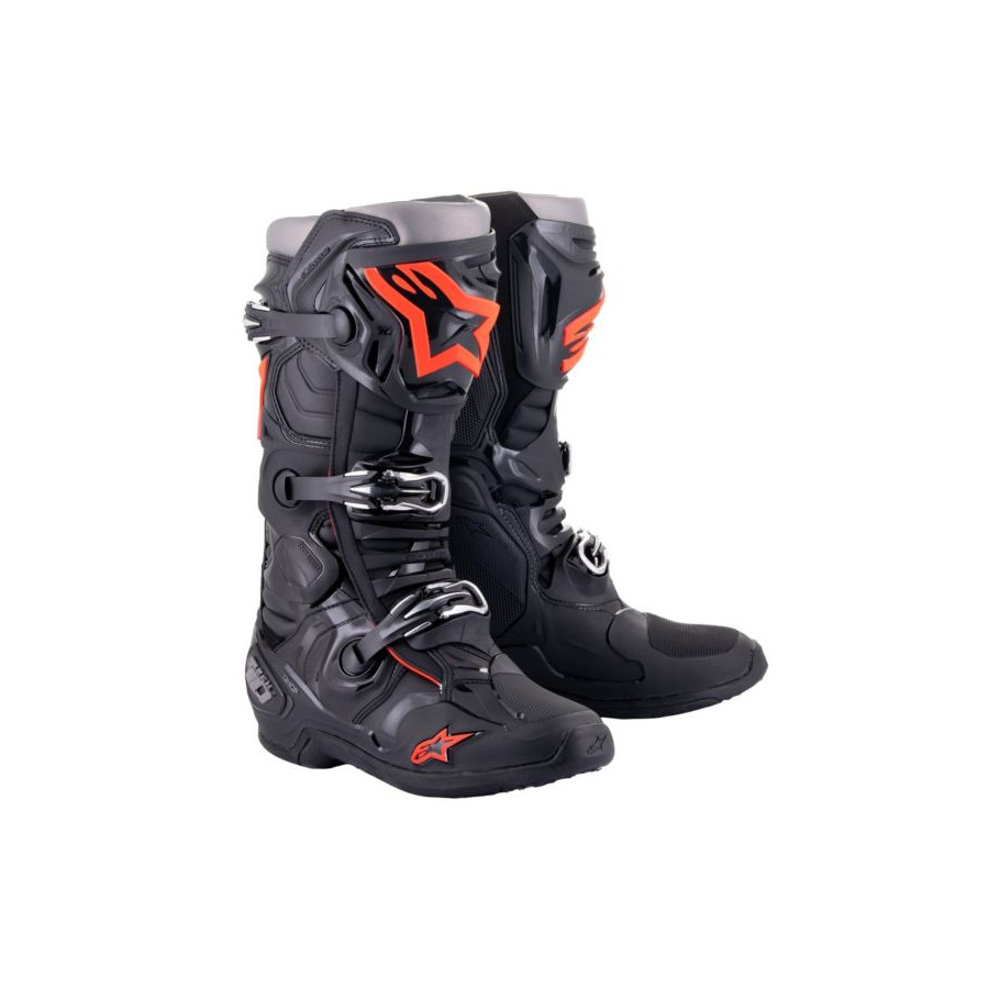 Buty ALPINESTARS tech 10 bk/rd fl r. 10 (44,5)