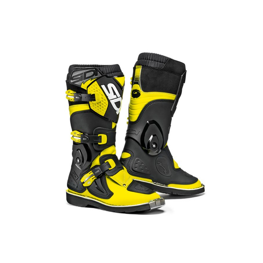 Buty SIDI MX flame junior fluo yellow/black 33