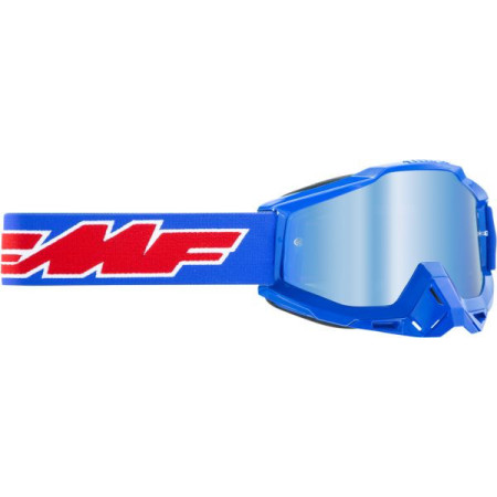 Gogle FMF powerBomb rocket blue mirror blue