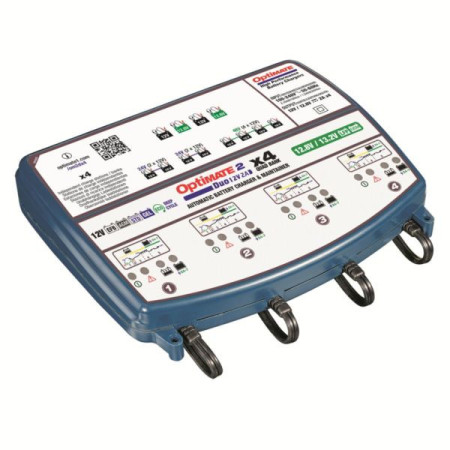 Ładowarka OPTIMATE DUO X 4 BANK TECMATE