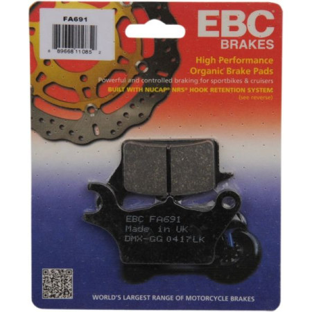 Klocki hamulcowe EBC FA KAWASAKI Z125