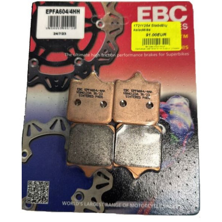 Klocki hamulcowe EBC EPFA BMW S1000