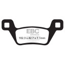 Klocki hamulcowe EBC SINT R KYMCO MXU700