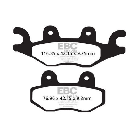 Klocki hamulcowe EBC TT CARBON CECTEK KINGCOBRA