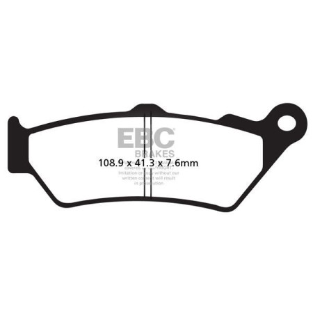 Klocki hamulcowe EBC SFA HH BMW C1