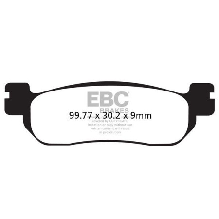Klocki hamulcowe EBC SFA CARBON YAMAHA VP250 YP250