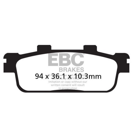 Klocki hamulcowe EBC SFA CARBON DAELIM S300