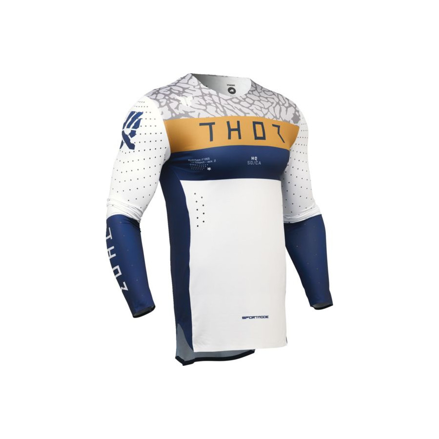 Bluza THOR SPORTMODE BRAVO NV/WH biała S