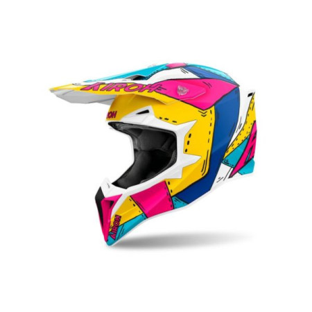 Kask AIROH WRAAAP Reloaded yellow matt XXS