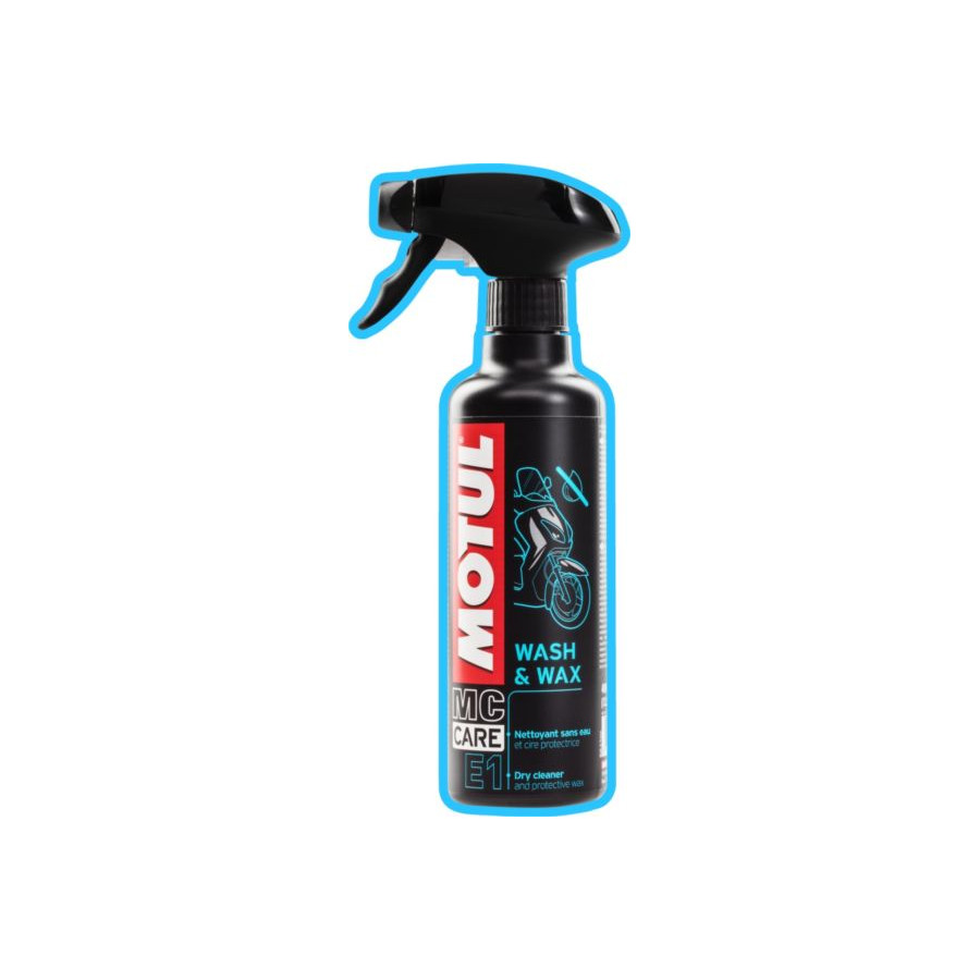 ŚRODEK CZYSZCZĄCO-OCHRONNY MOTUL E1 WASH WAX 0,4L