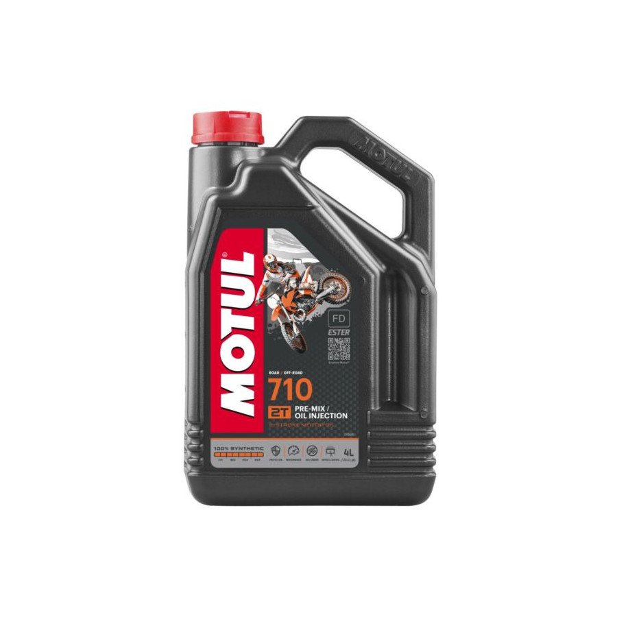 OLEJ SILNIK MOTUL 710 2T 4L (SYNTETYCZNY)