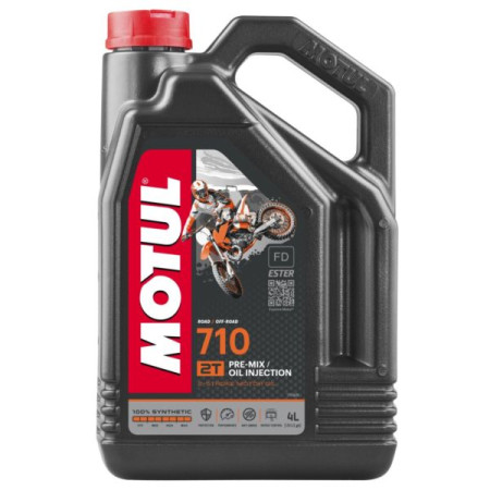 OLEJ SILNIK MOTUL 710 2T 4L (SYNTETYCZNY)