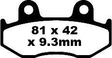 Klocki hamulcowe EBC sfa323