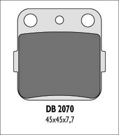 Klocki hamulcowe DELTA BRAKING KH84