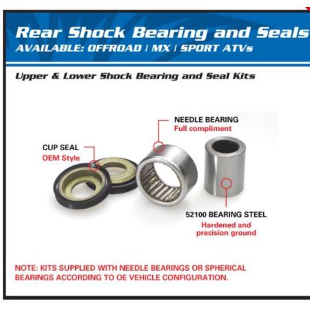 Dolne łożysko amortyzatora tył yz125 01-15