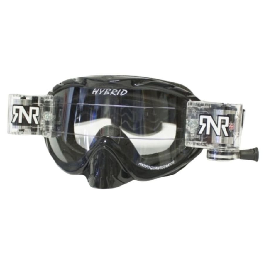Gogle RIP N ROLL hybrid black roll off