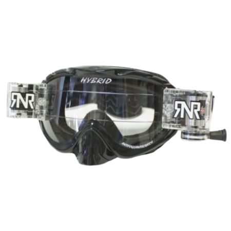 Gogle RIP N ROLL hybrid black roll off