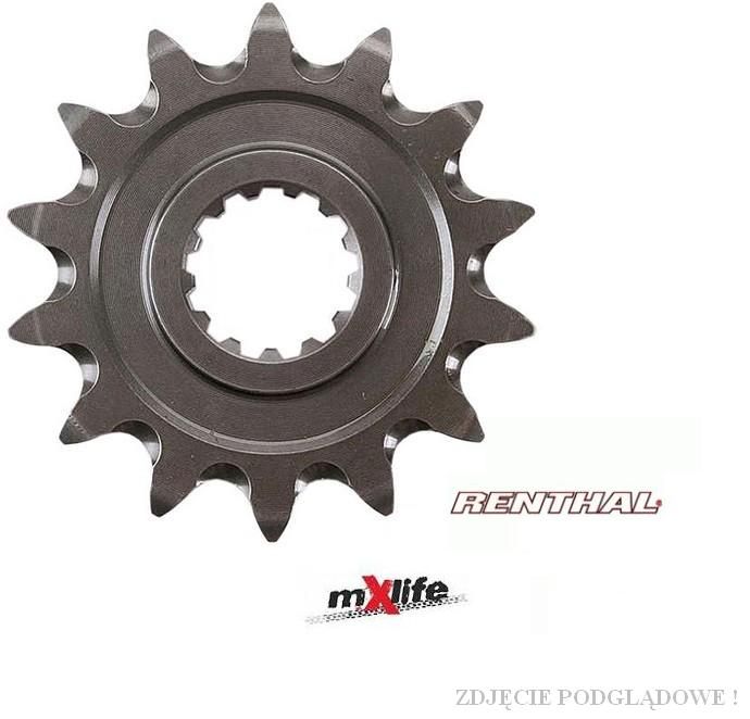 Zębatka przednia RENTHAL HONDA cr80/85 86-08, 15t Zębatka przednia RENTHAL HONDA cr80/85 86-08, 15t