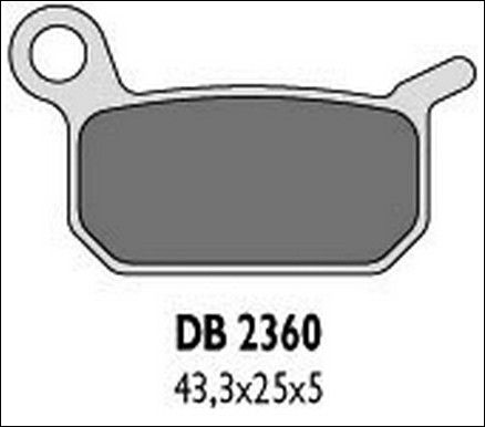 Klocki hamulcowe DELTA BRAKING KH325
