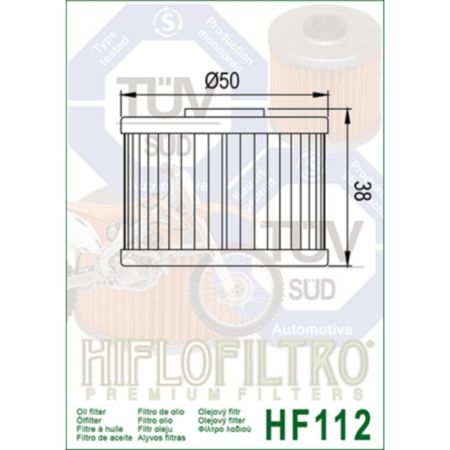 Filtr oleju HF112