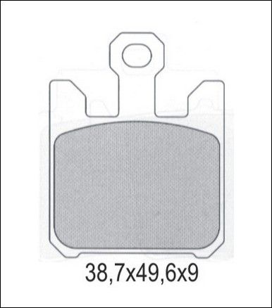 Klocki hamulcowe GALFER KH369
