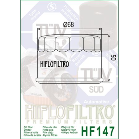 Filtr oleju HF147