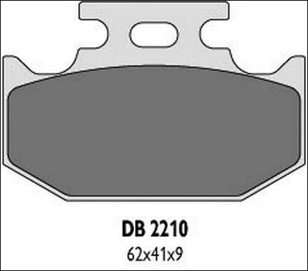 Klocki hamulcowe DELTA BRAKING KH152