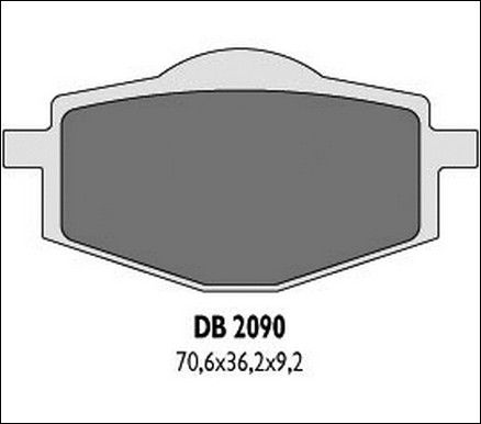 Klocki hamulcowe DELTA BRAKING KH101