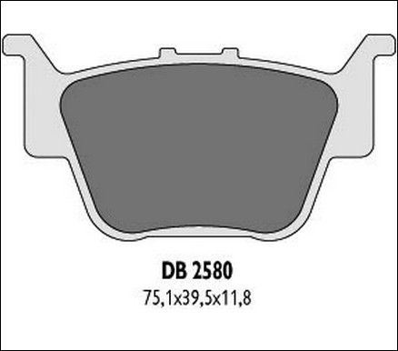 Klocki hamulcowe DELTA BRAKING KH373