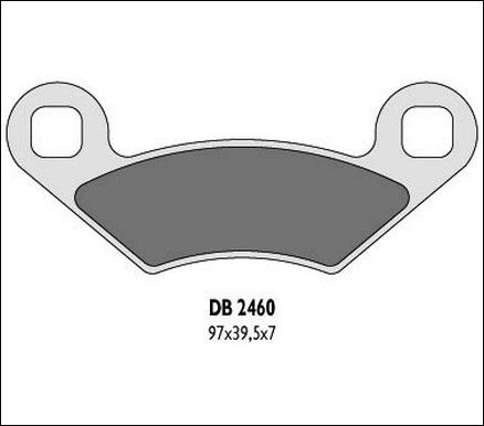 Klocki hamulcowe DELTA BRAKING KH159