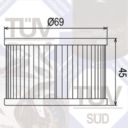 Filtr oleju HF111