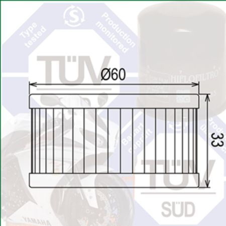 Filtr oleju HF136