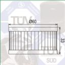 Filtr oleju HF136