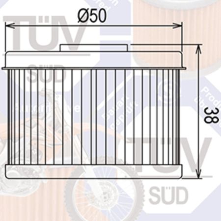 Filtr oleju HF113