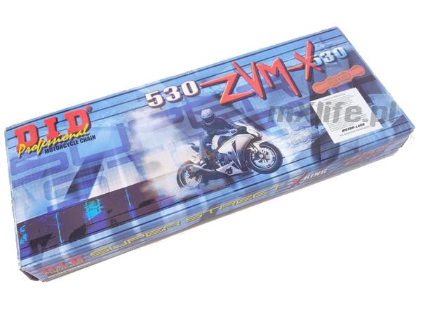 Łańcuch DID 530 zvMX-112 (530) x-ring (112 ogniw)